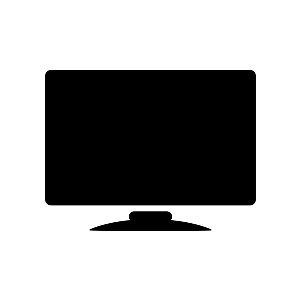 Monitor icon template vector