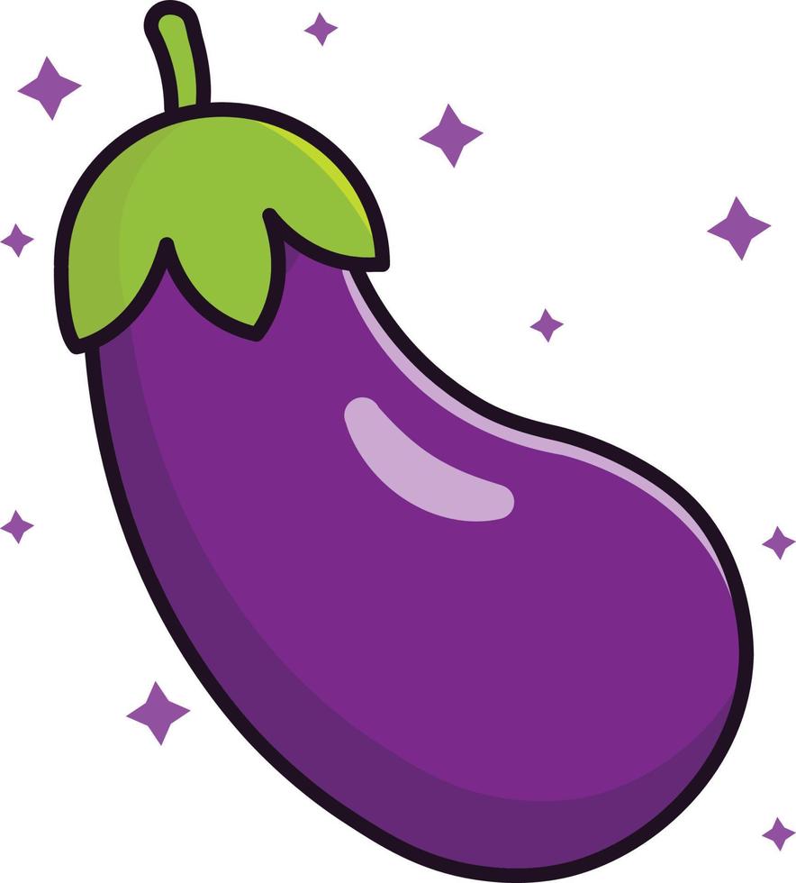 Realistic Vector Eggplant