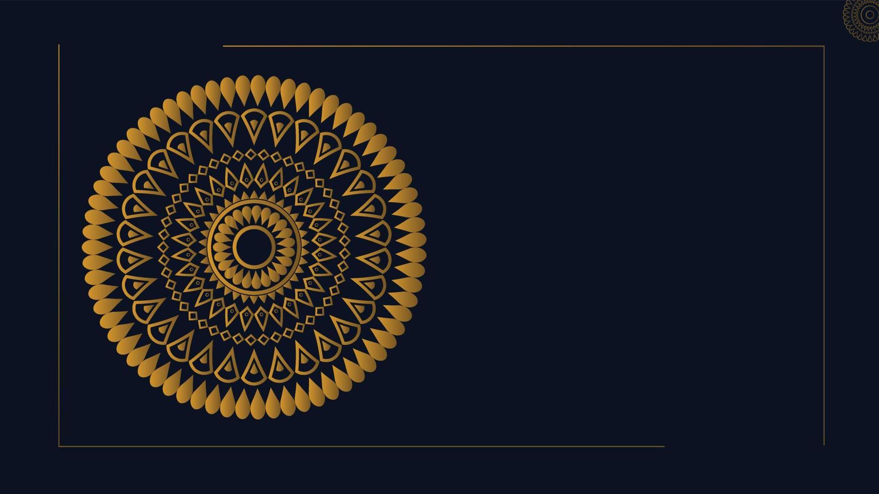 Abstract Mandala Background vector