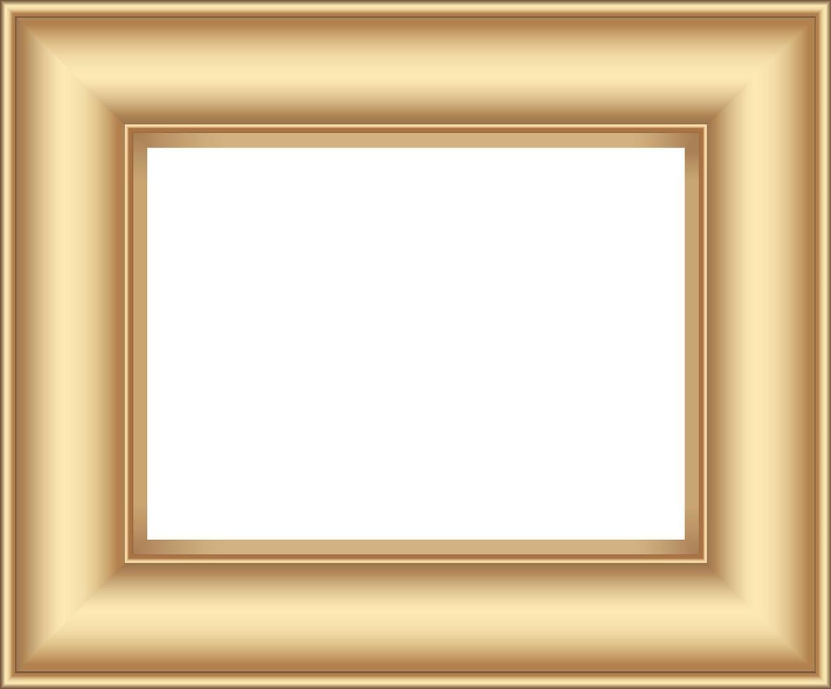 Picture Frame Isolate on White background ,Vector EPS10 illustration vector