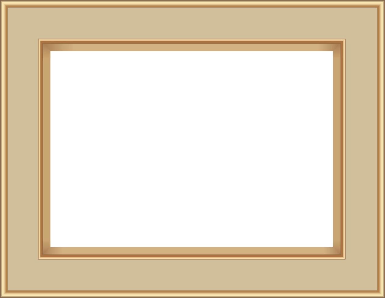 Picture Frame Isolate on White background ,Vector EPS10 illustration vector