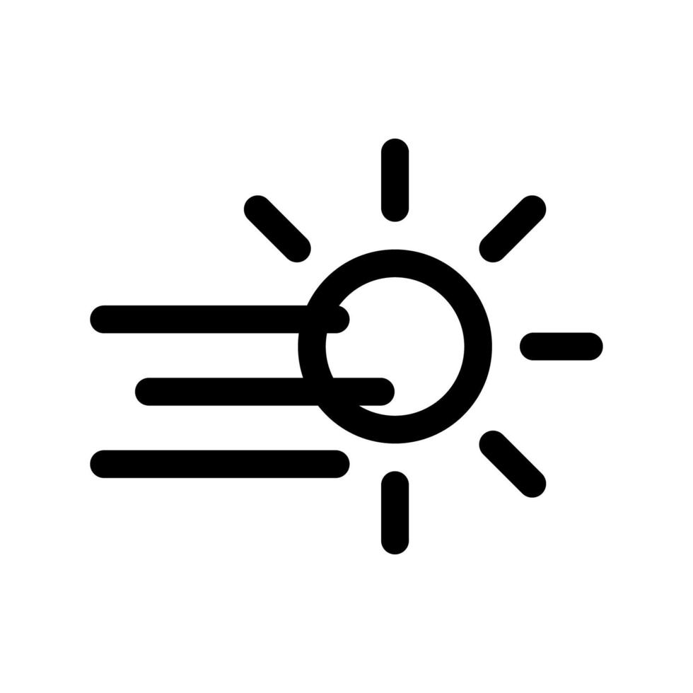 fog day icon vector
