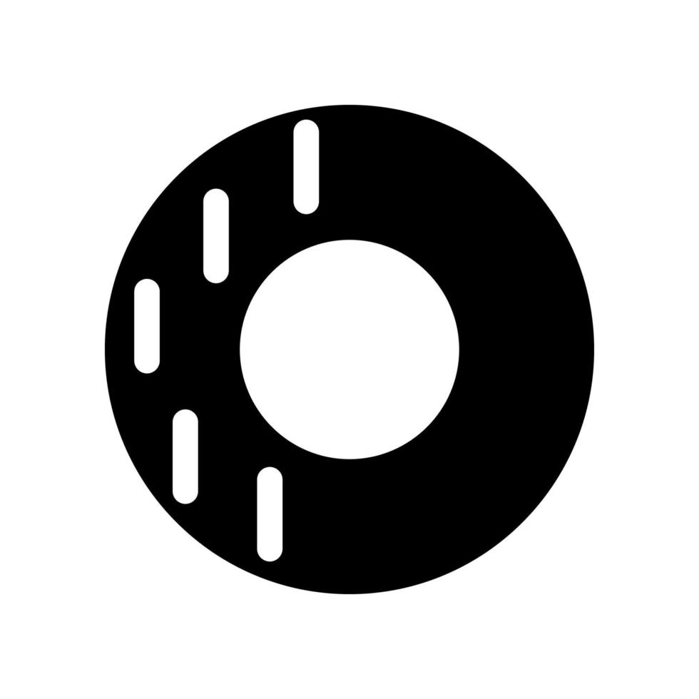 Donut icon template vector