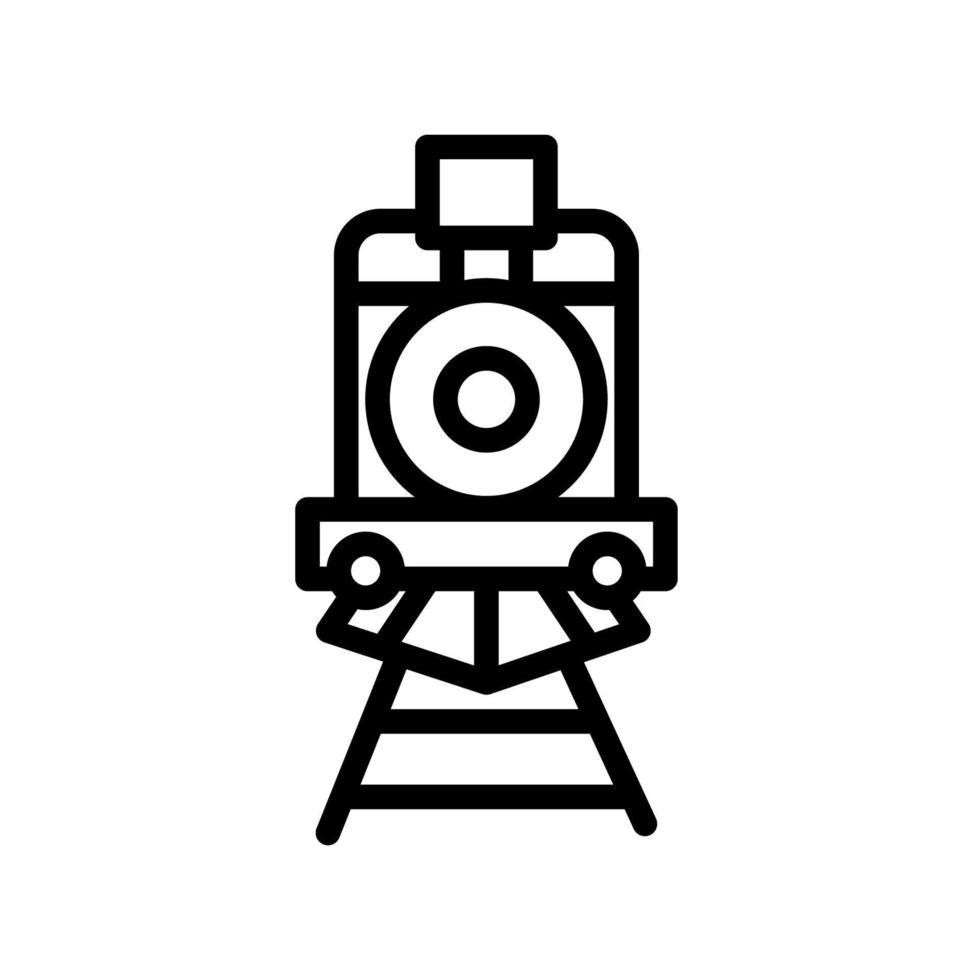 plantilla de icono de tren vector