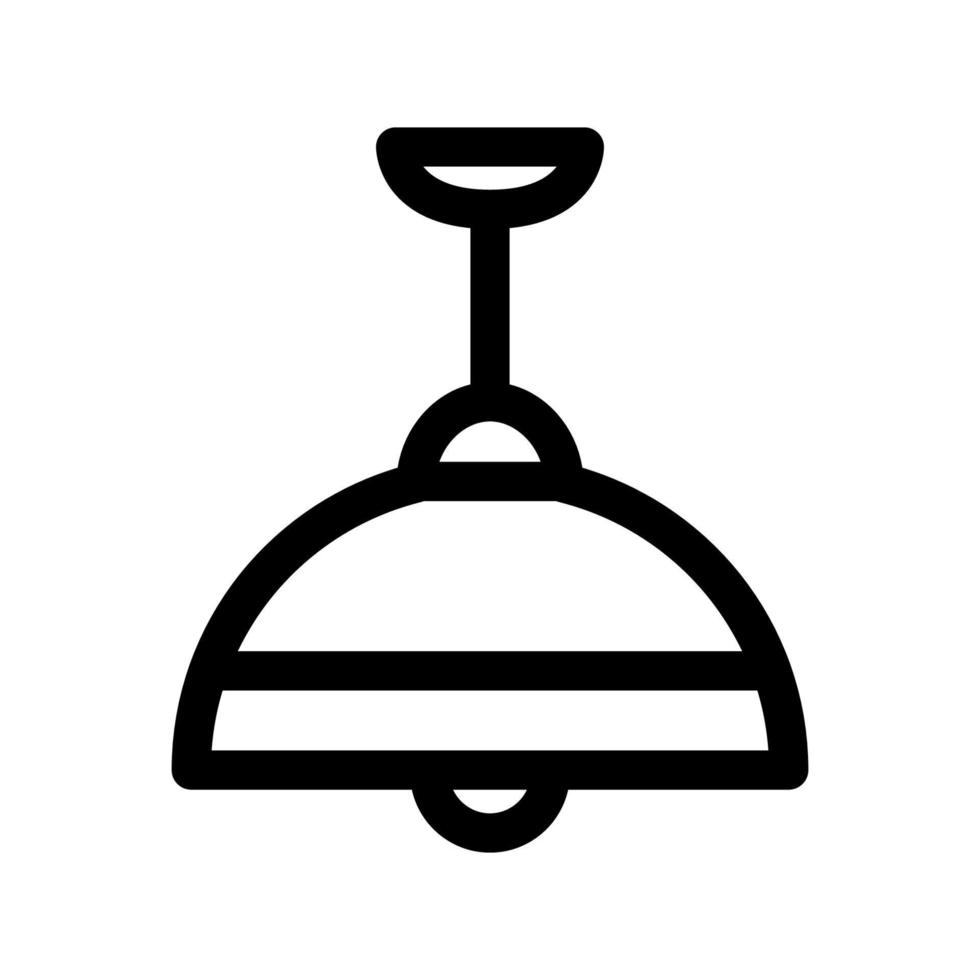 Hanging Lamp icon vector