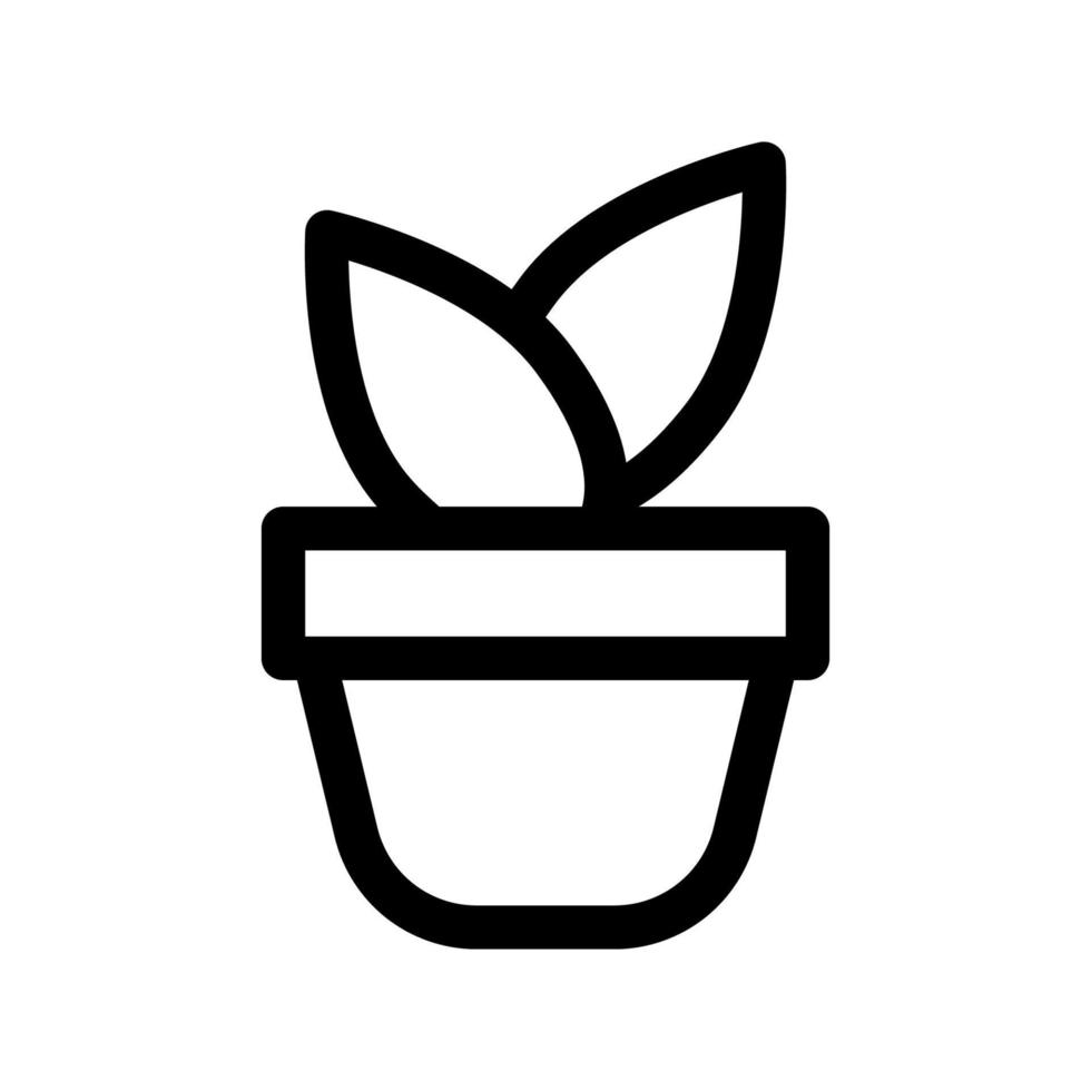 Illustration Vector Graphic of pot icon