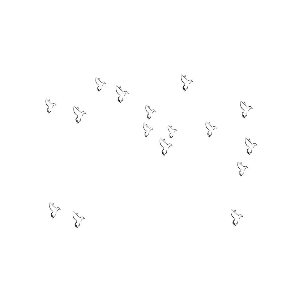 pigeon background logo vector