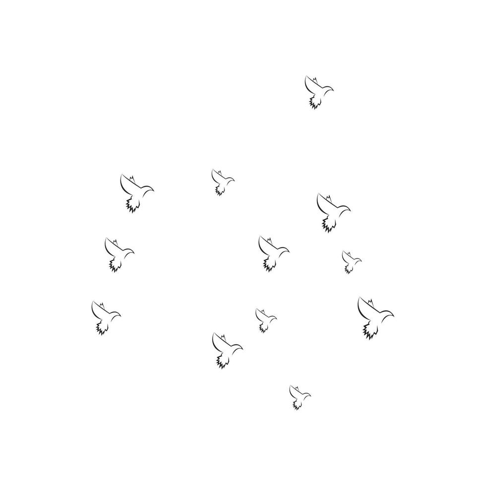 pigeon background logo vector