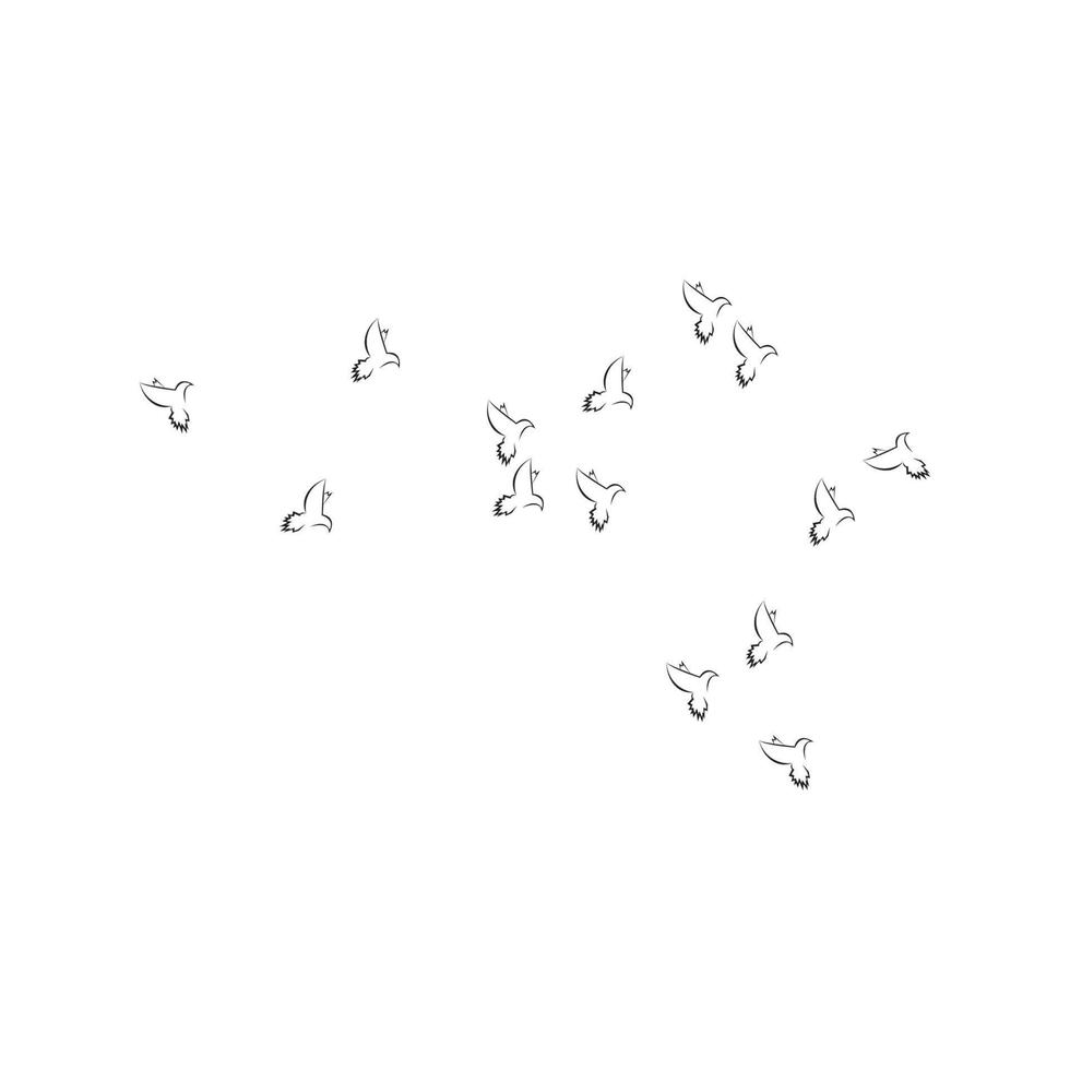 logotipo de fondo de paloma vector