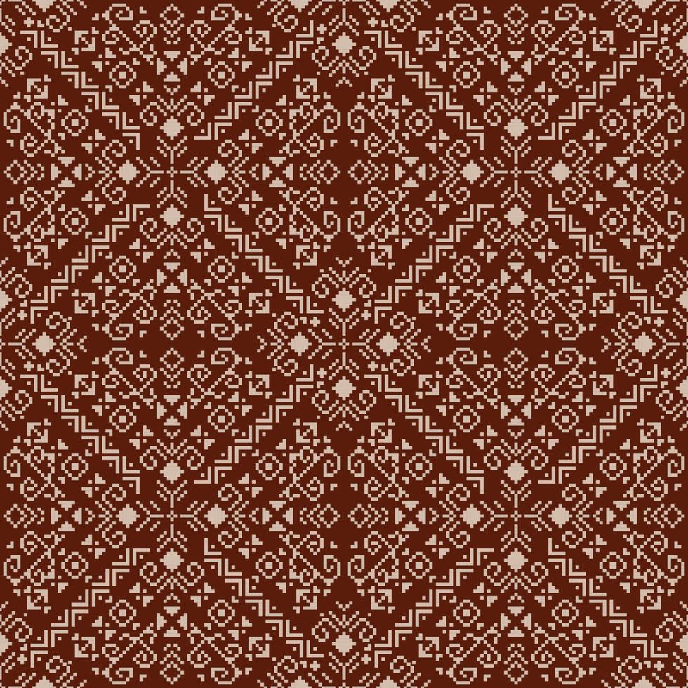 Seamless square ethnic pattern, Vector embroidery inspired design for fashion clothes, textile, fabric, decoration background.