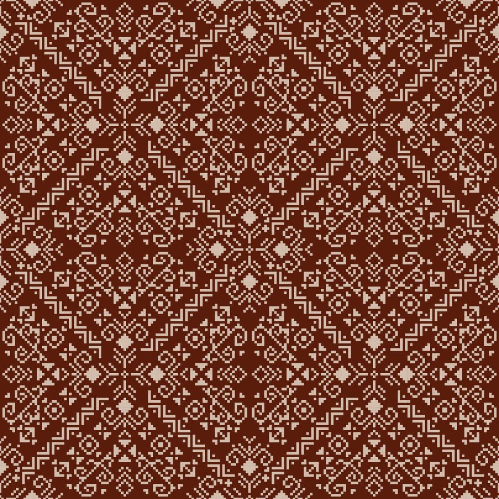 Seamless square ethnic pattern, Vector embroidery inspired design for fashion clothes, textile, fabric, decoration background.