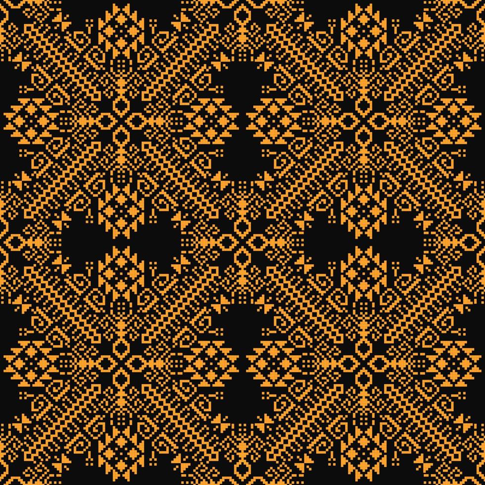 Seamless square ethnic pattern, Vector embroidery inspired design for fashion clothes, textile, fabric, decoration background.