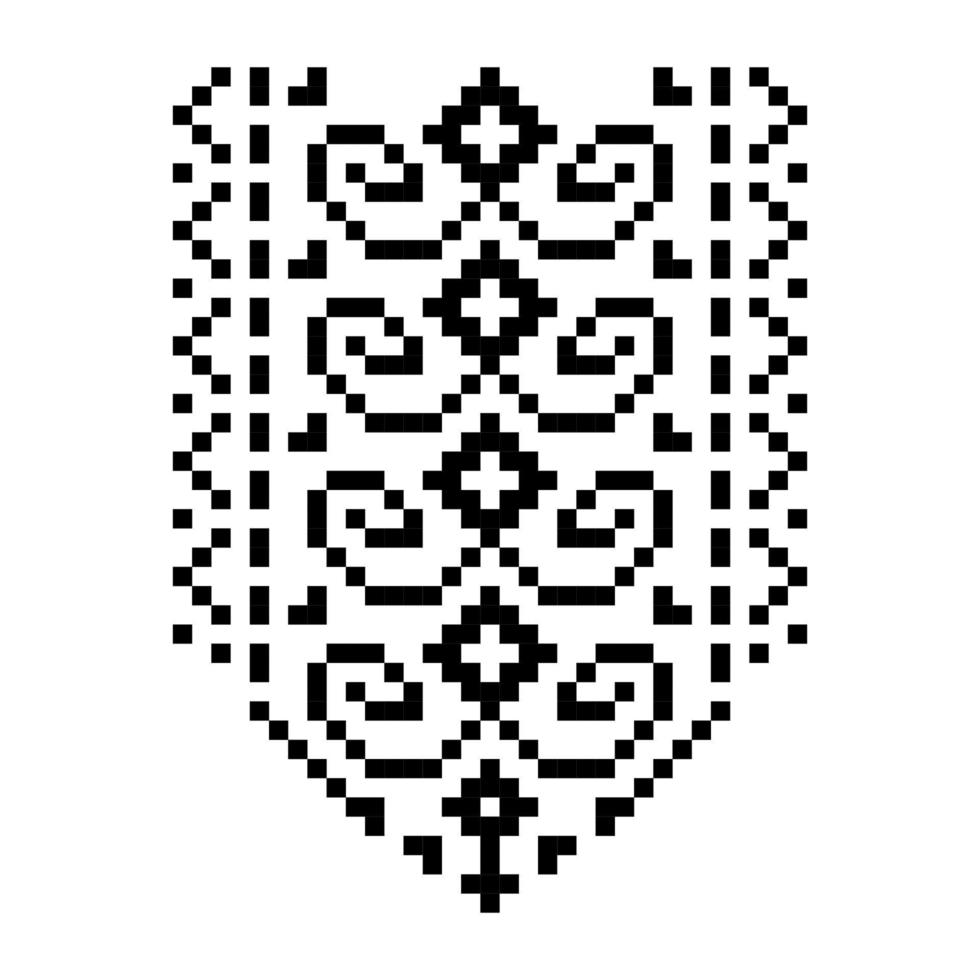 Vector neck ornamentals clothing design, Square shape pattern for fashion clothes, fabric, textile, decoration other.