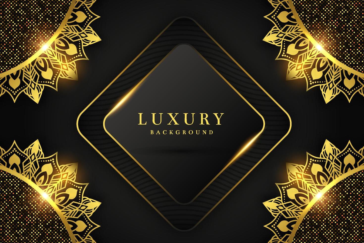 Luxury Realistc gold Background vector