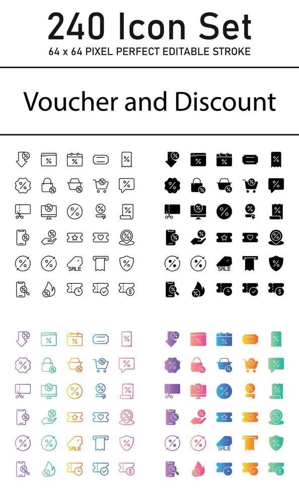 Voucher and Discount vector