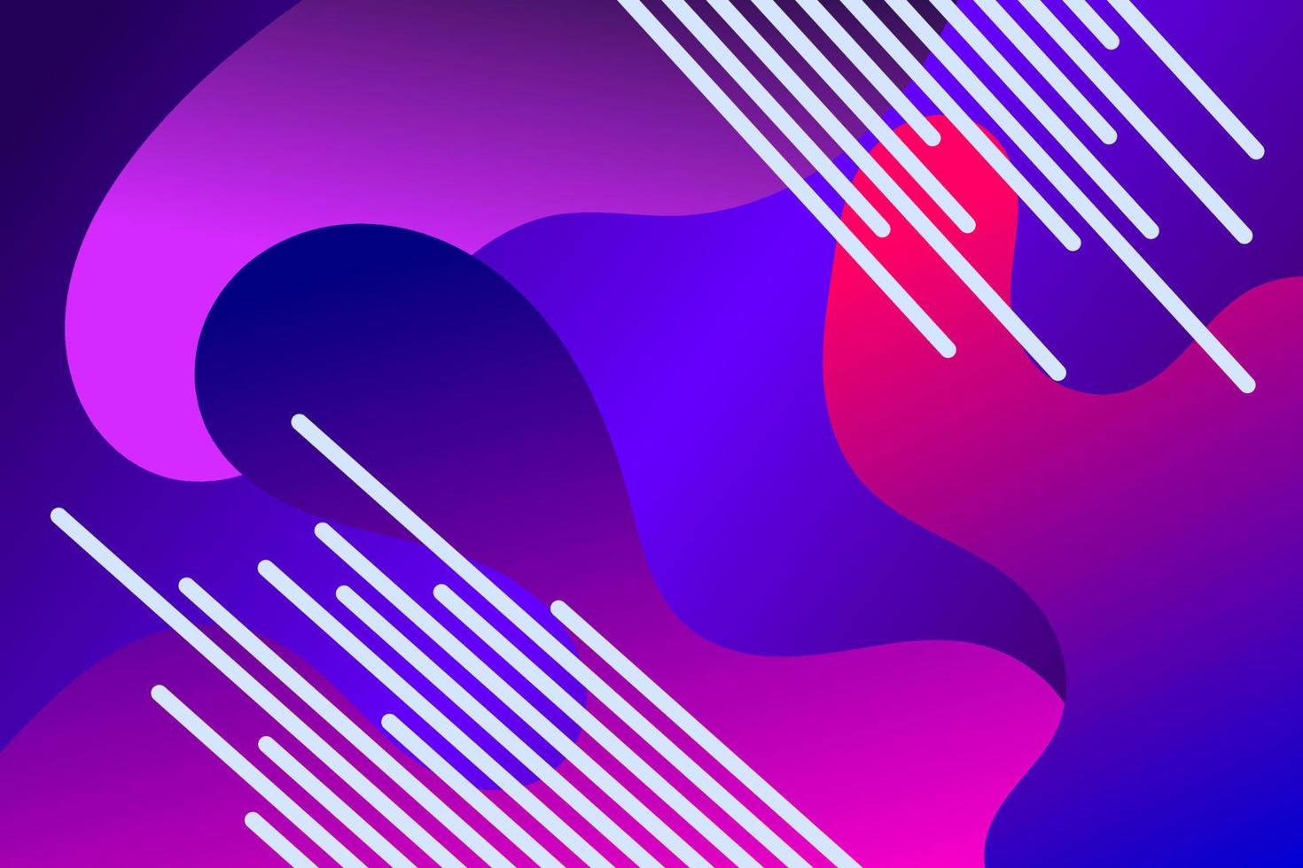 Modern background colorful with fluid shapes composition and elegant white lines. suitable for backgrounds, websites, social media, banners, posters, etc. vector