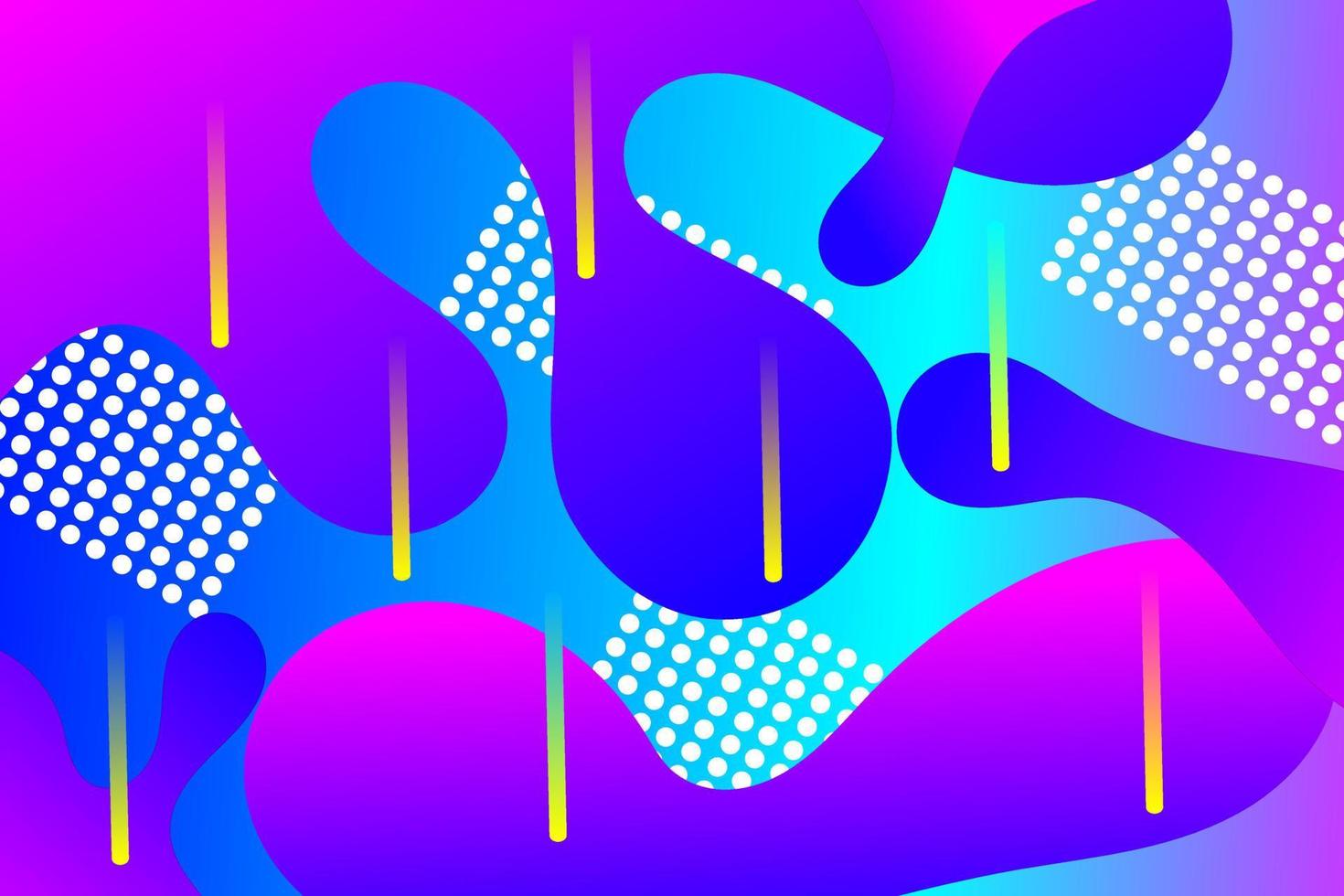 Nice colorful background fluid shapes composition. suitable for backgrounds, websites, social media, banners, posters, etc. vector