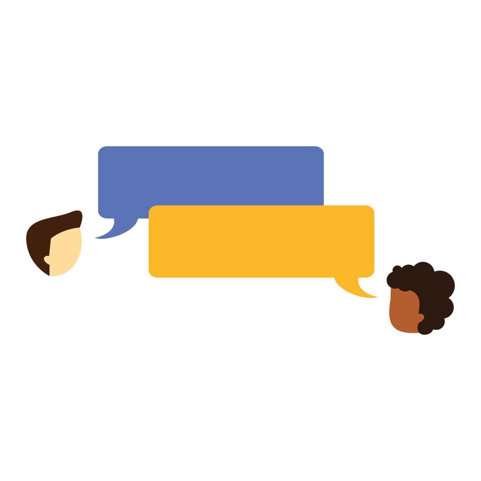 Bubble Chat and Conversation vector