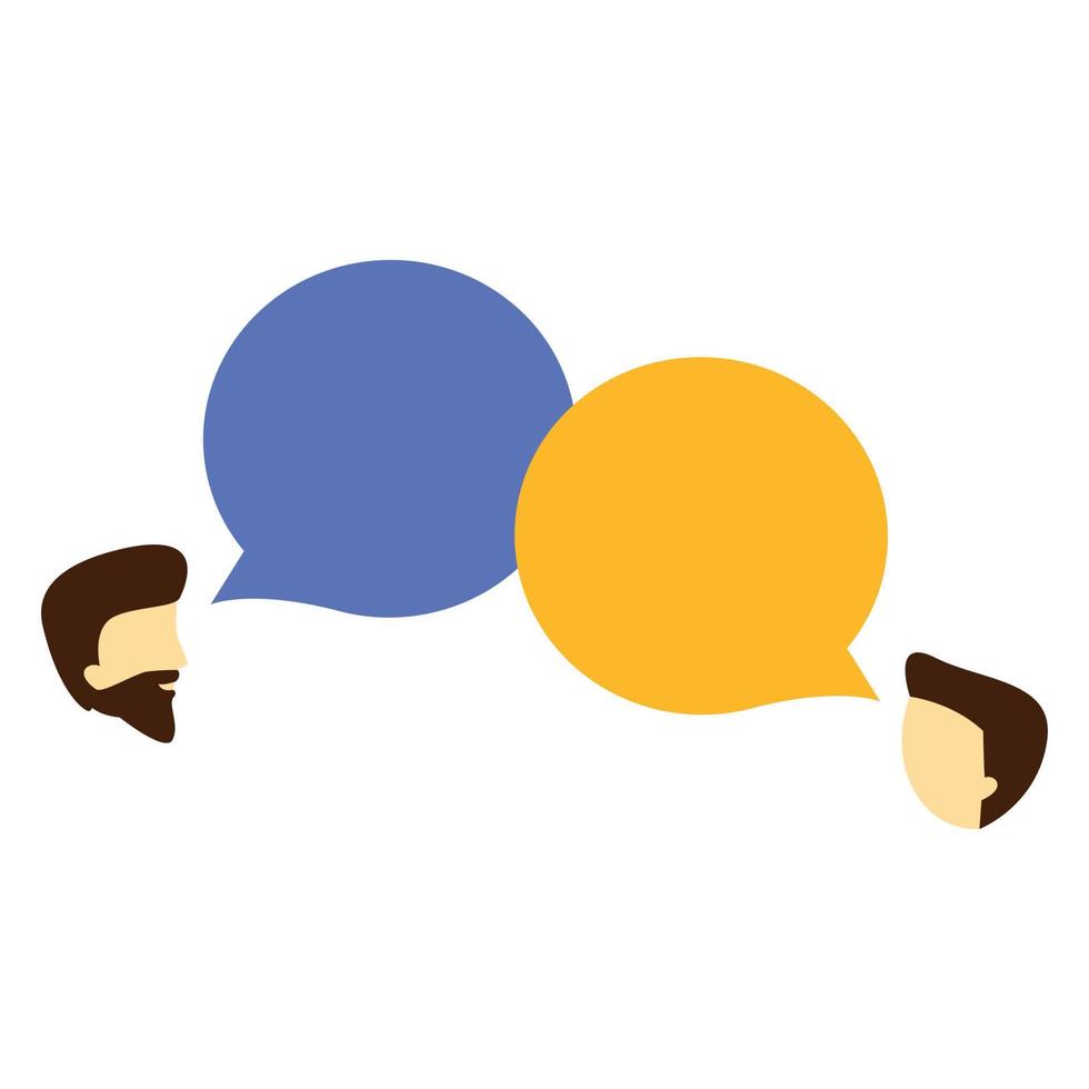 Bubble Chat and Conversation vector