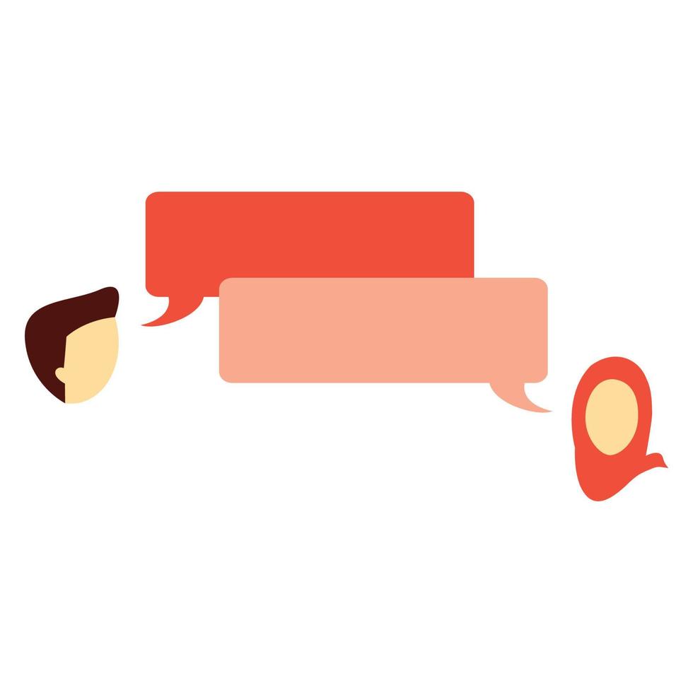 Bubble Chat and Conversation vector