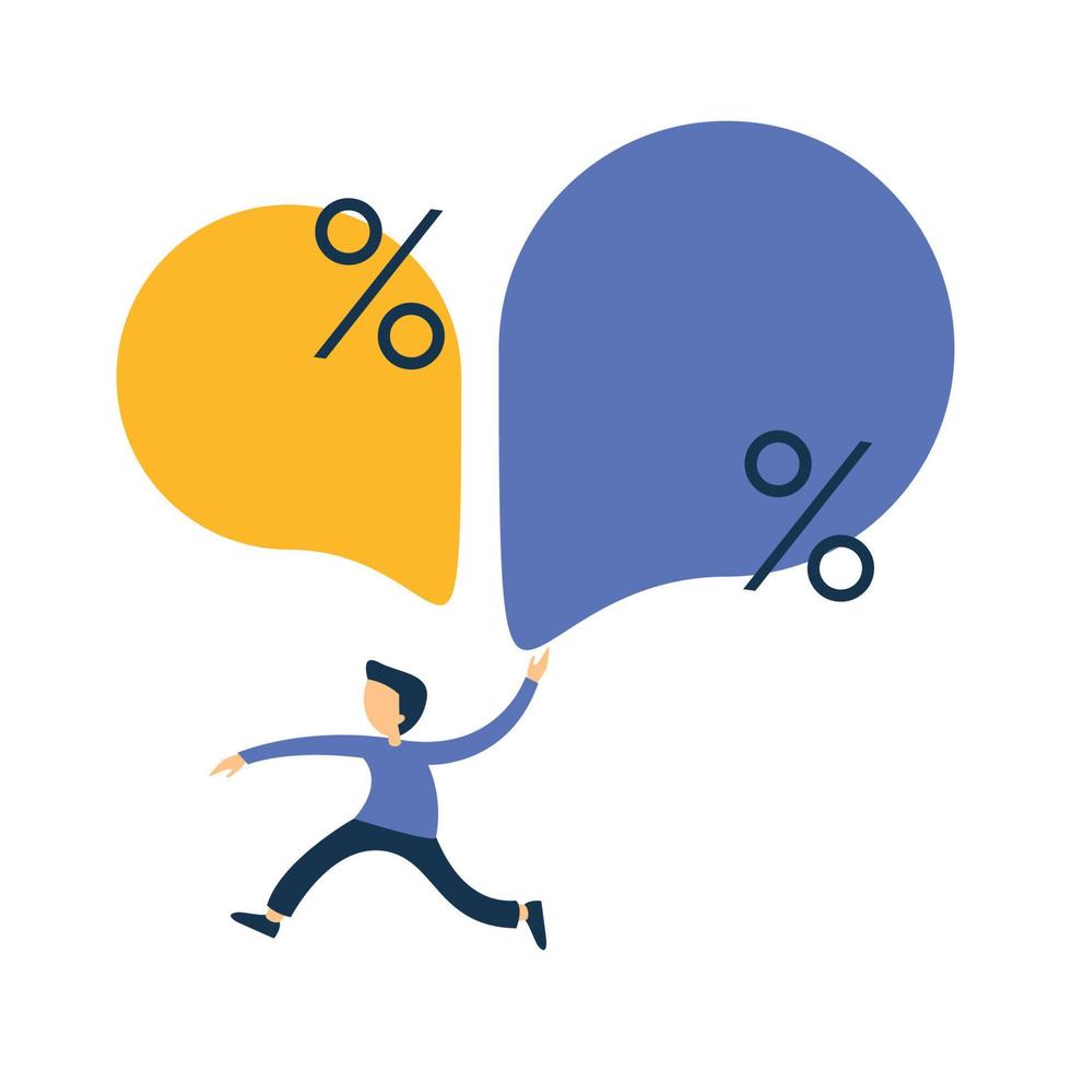 A Business Chart Graph Diagram Report with Muslim Character vector