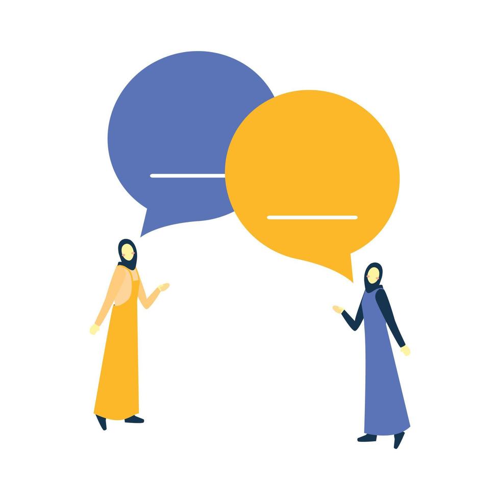 Bubble Chat and Conversation vector