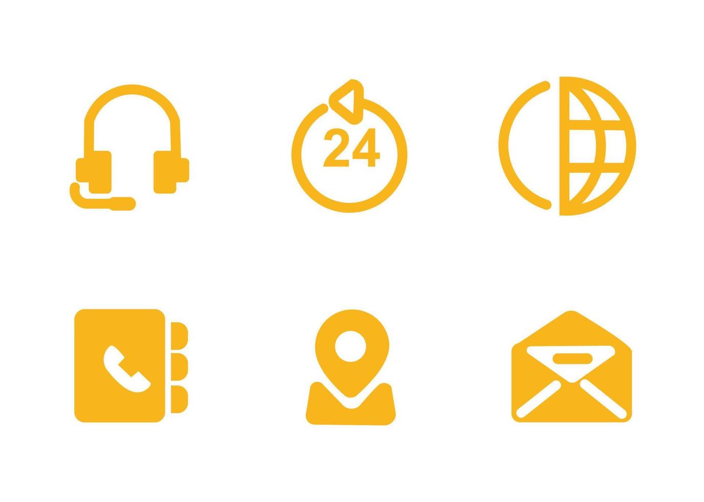 vector design, communication form icon set