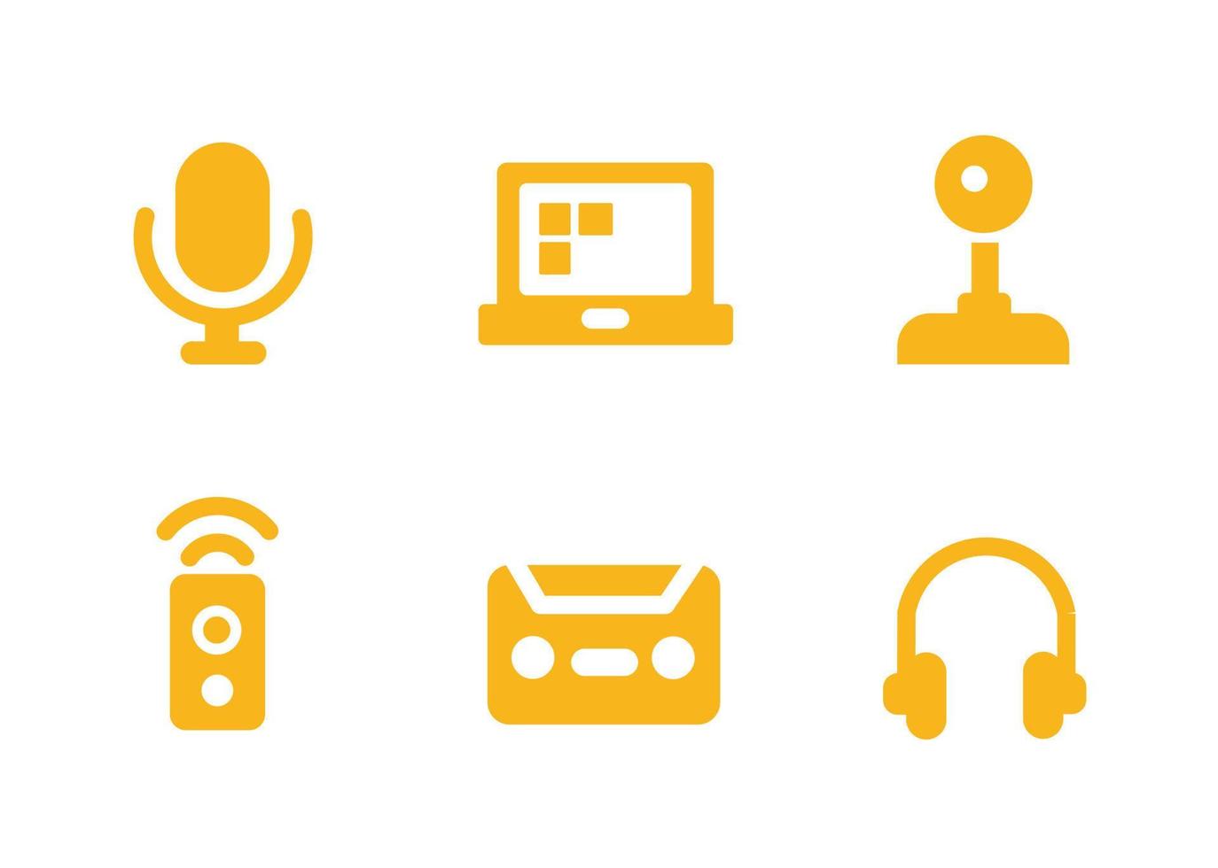 vector design, technology shape icon set