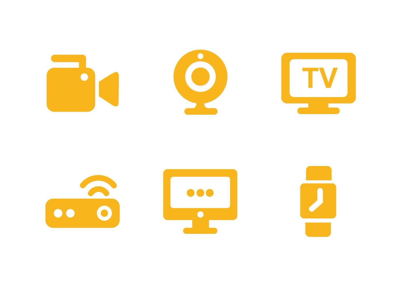 vector design, technology shape icon set