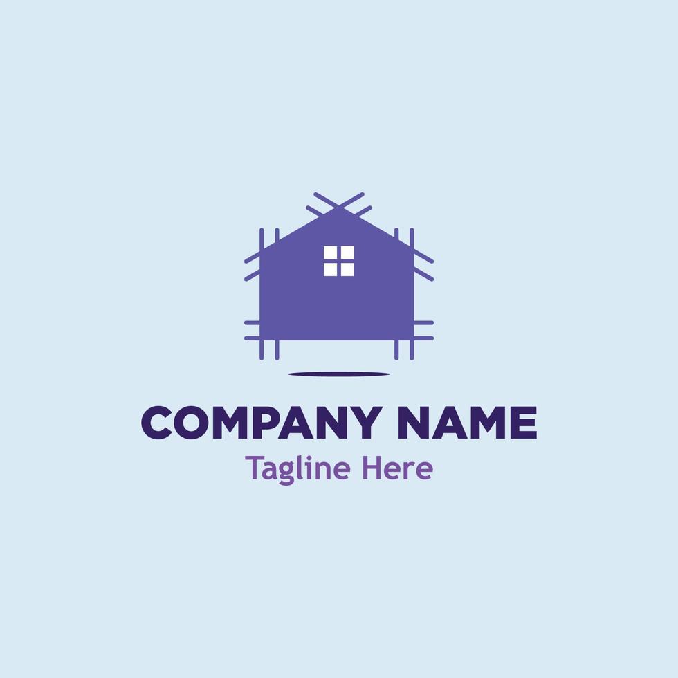 real estate concept house home logo vector