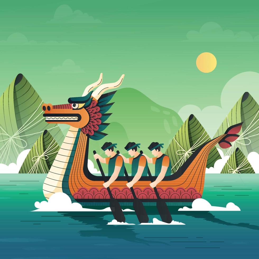 Dragon Boat Festival vector