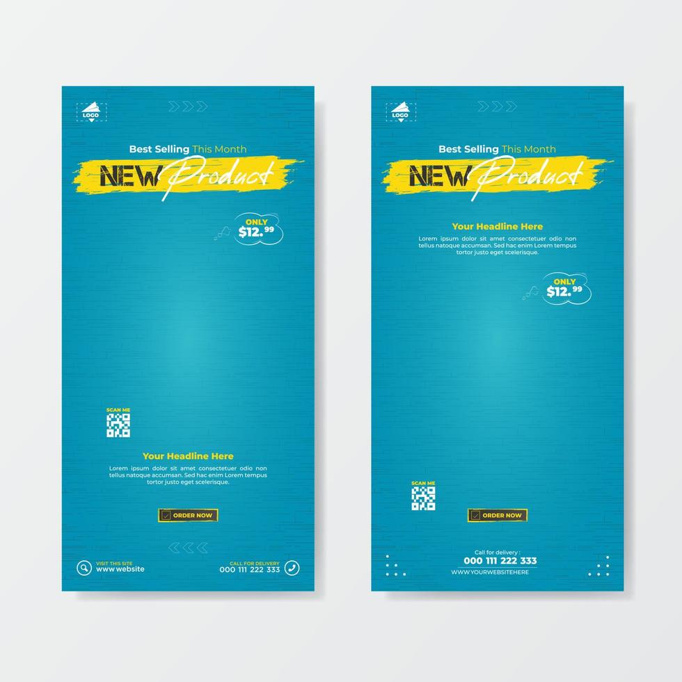 New product banner sale template vector