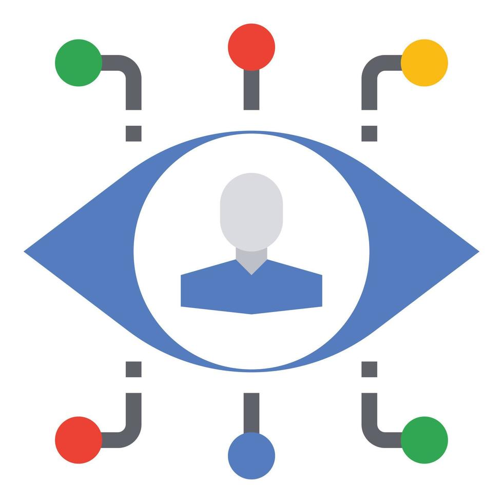 visionary Icon Vector Illustration .