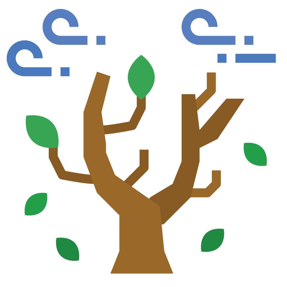 Tree Icon Vector Illustration, Wood, Nature