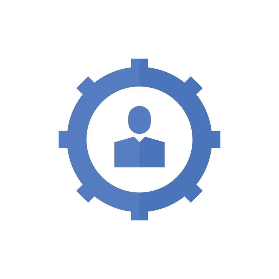 Human Resources Icon Vector Illustration