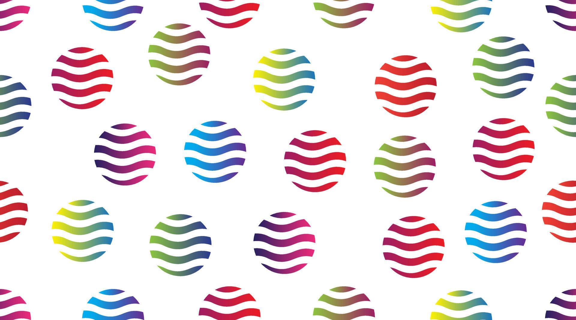 Seamless vector geometric, Circle pattern background 7797482 Vector Art