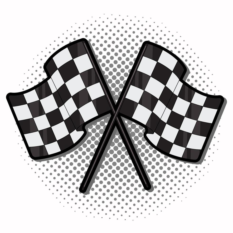 Race Flag vector