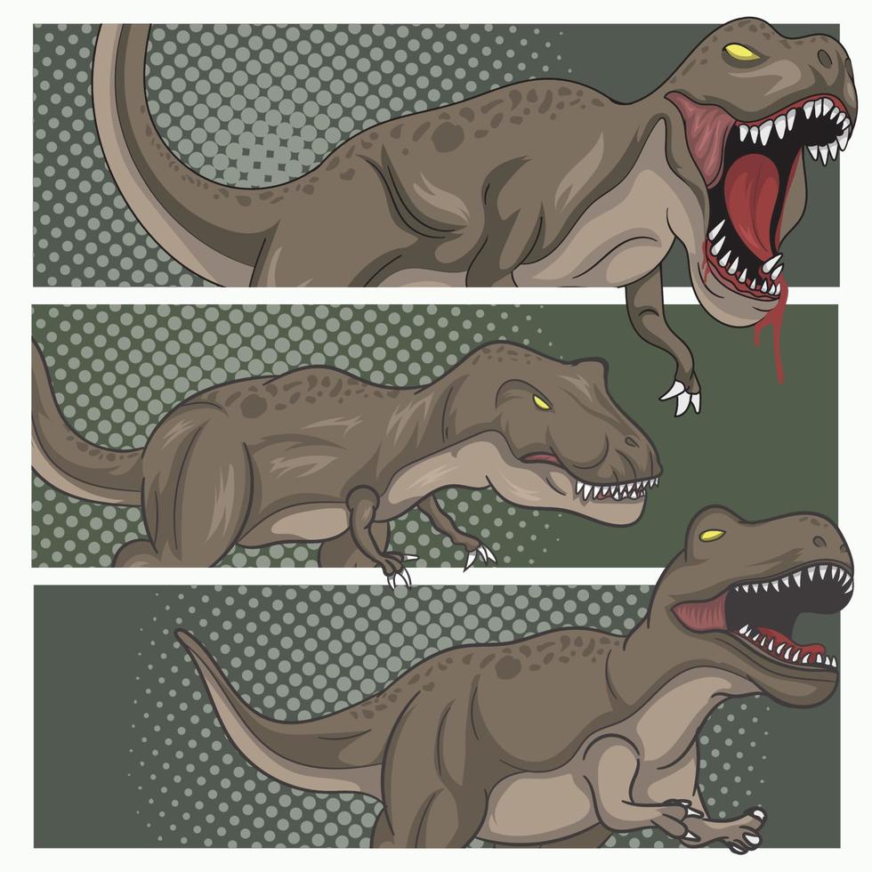 Dinosaur vector illustration