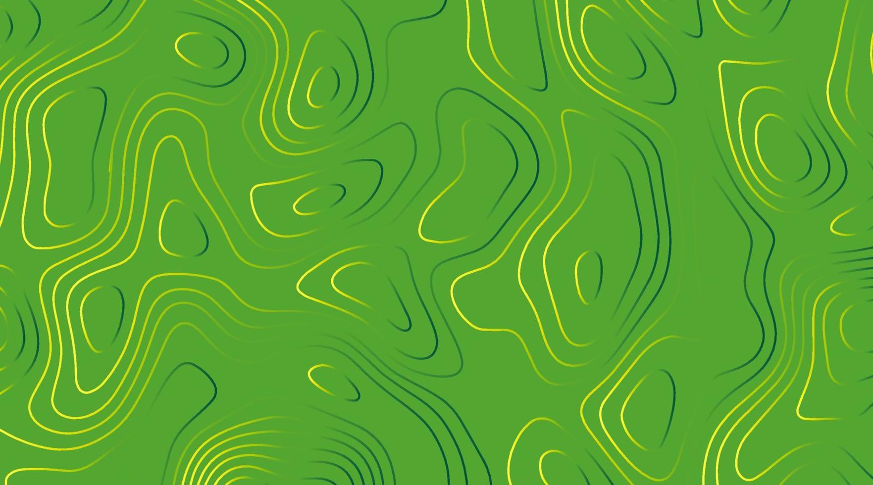 Abstract of green geometric background,contour style vector