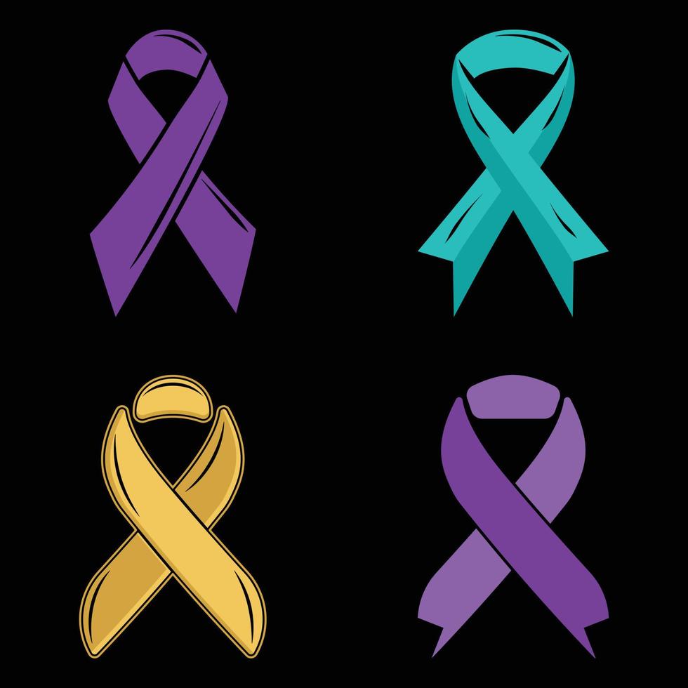 Alzheimers colorful vector icon design