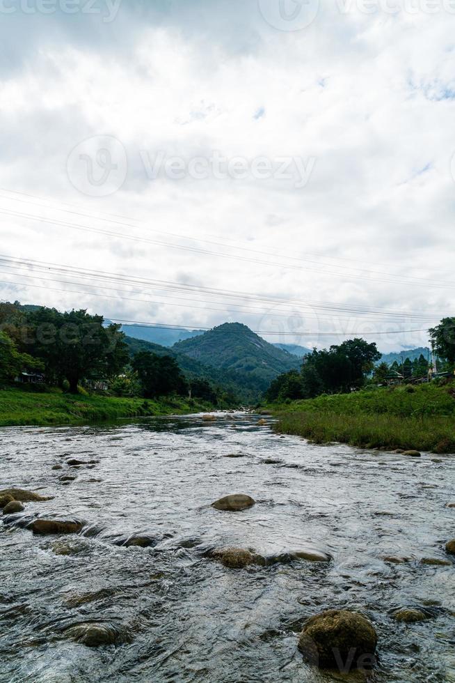 Kiriwong village - one of the best fresh air village in Thailand and live in old Thai style culture. Located in Nakhon si thammarat, Thailand photo