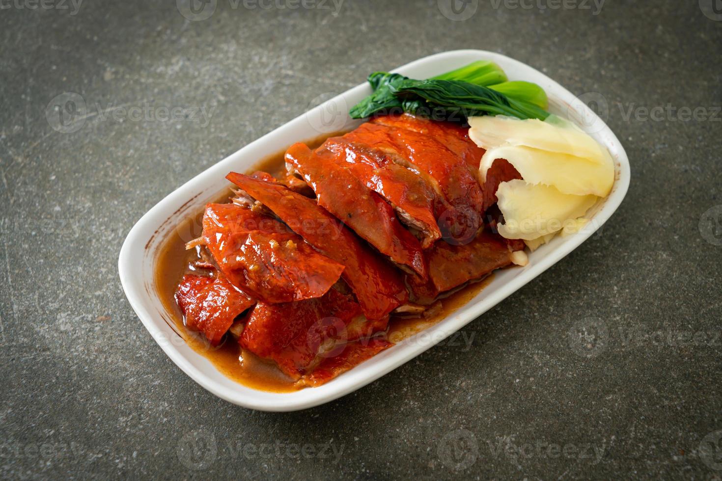 Peking duck or Roasted duck in Chinese style photo