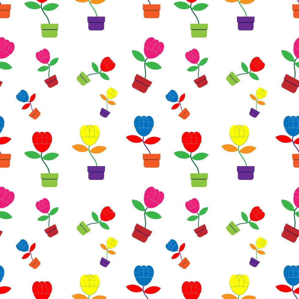 cute seamless pattern design vector