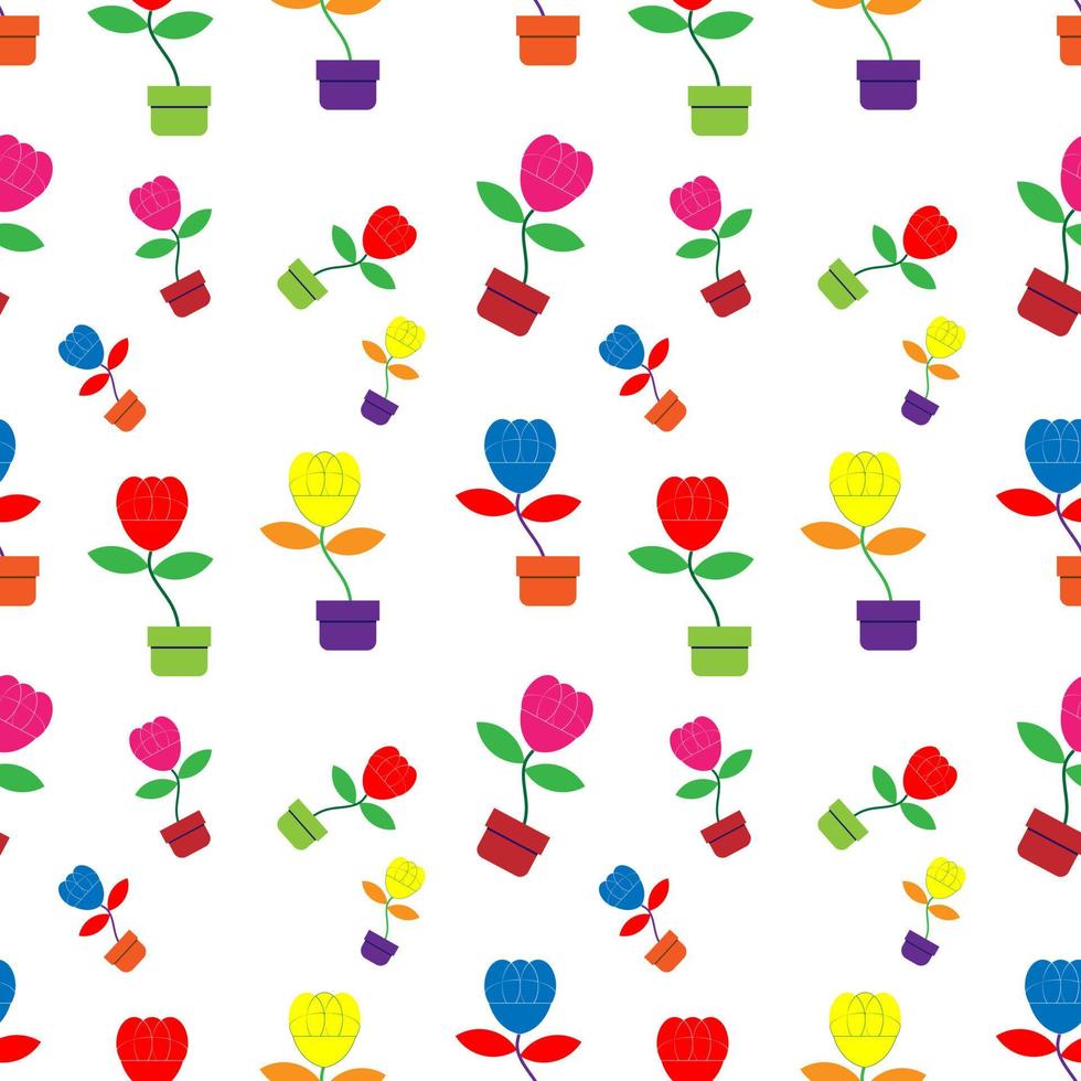 cute seamless pattern design vector