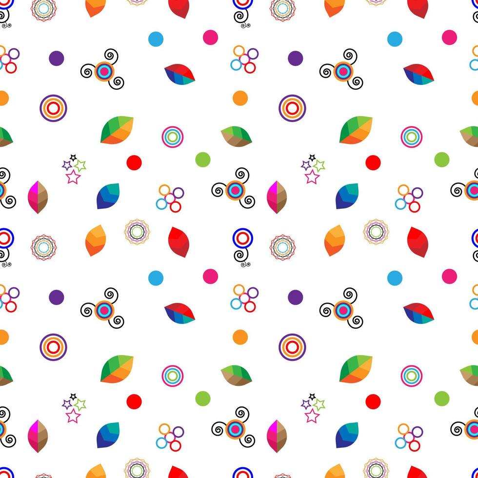 cute seamless pattern design vector