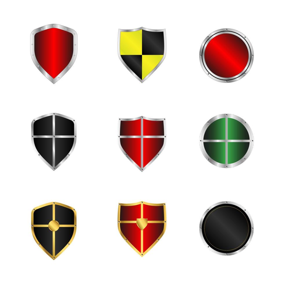 cute shield  illustration design vector