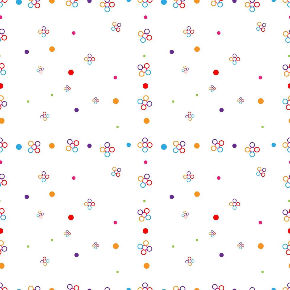 cute seamless pattern design vector