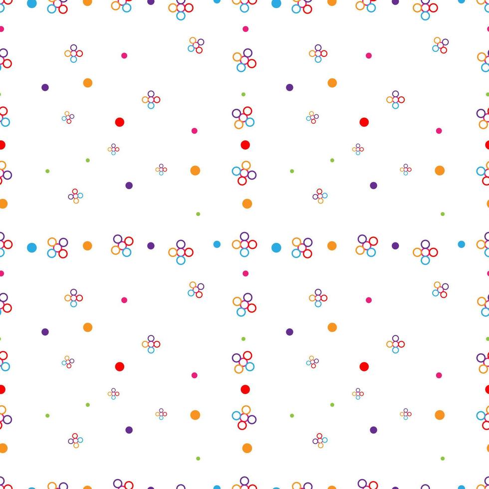 cute seamless pattern design vector