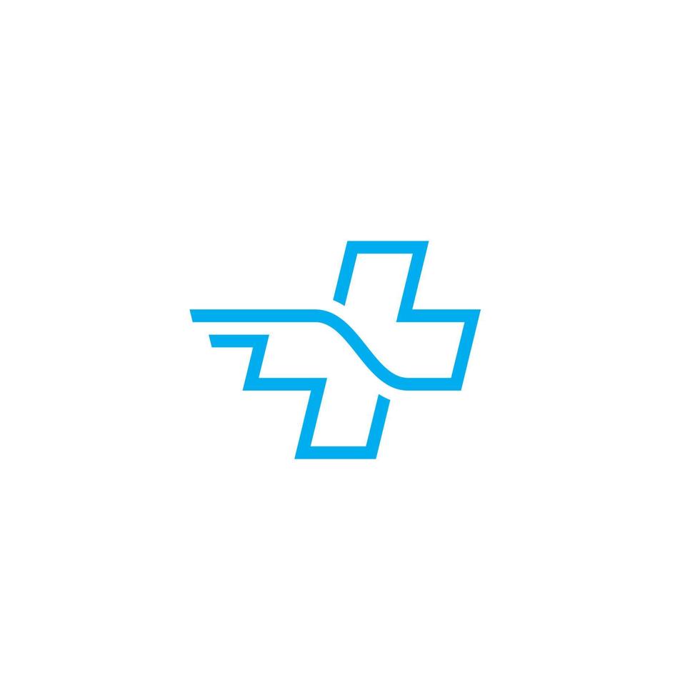 Medical Cross logo or icon design vector