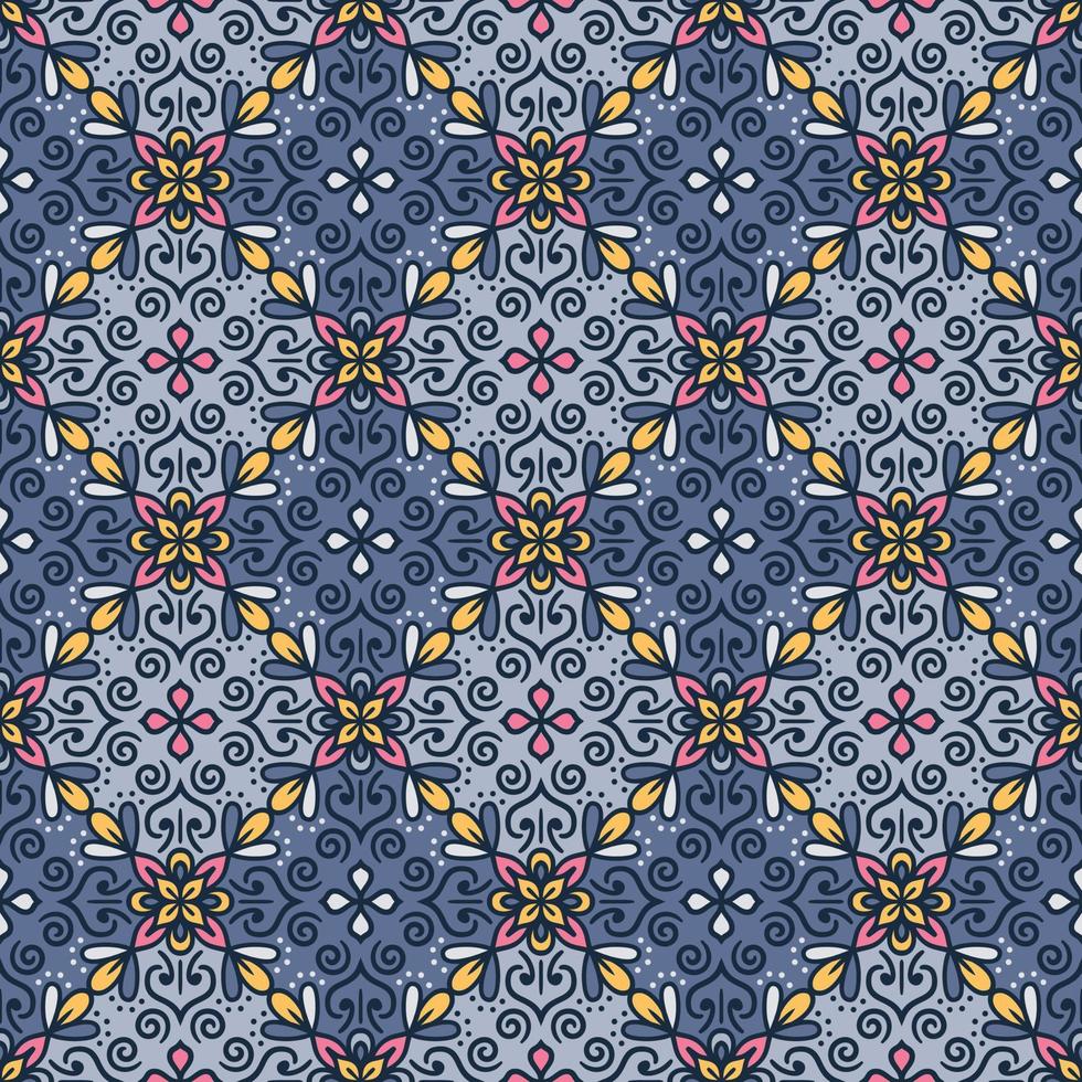 Moroccan seamless pattern Ethnic pattern Geometric seamless pattern vector